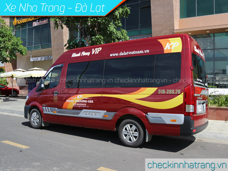 Xe Limousine Nha Trang đi Đà Lạt Khanh Phong